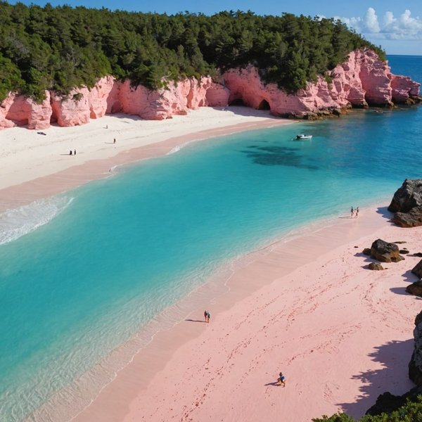 Peut-on trouver une croisière qui offre des excursions pour découvrir les plages de sable rose aux Bermudes?